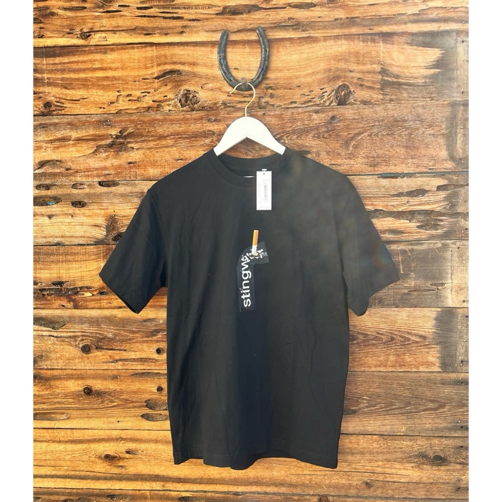 STINGWATER | Cig and Sticker T-Shirt Black NWT S
